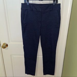 Woven Ann Taylor Loft skinny ankle pants